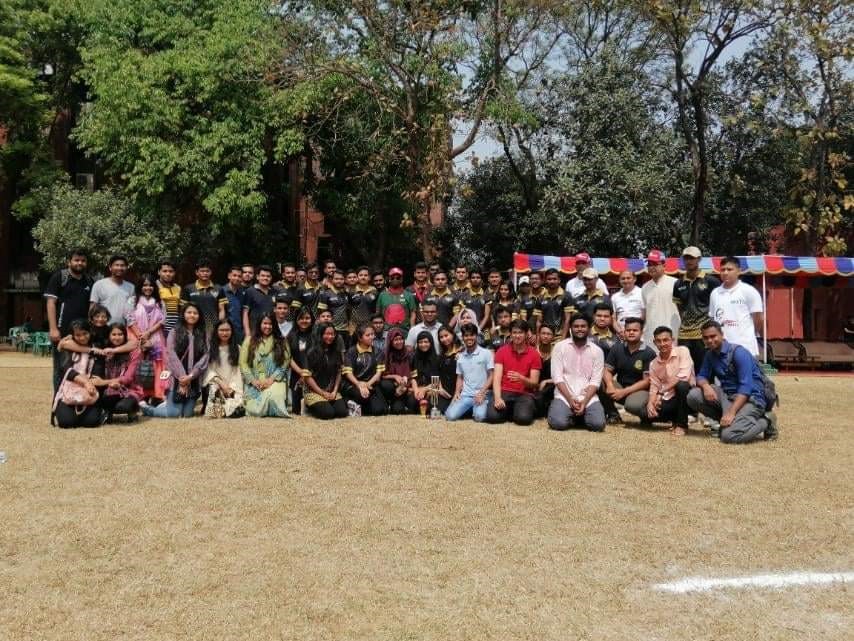 Inter-dept Cricket(Male) Competition-2020: Runner-Up