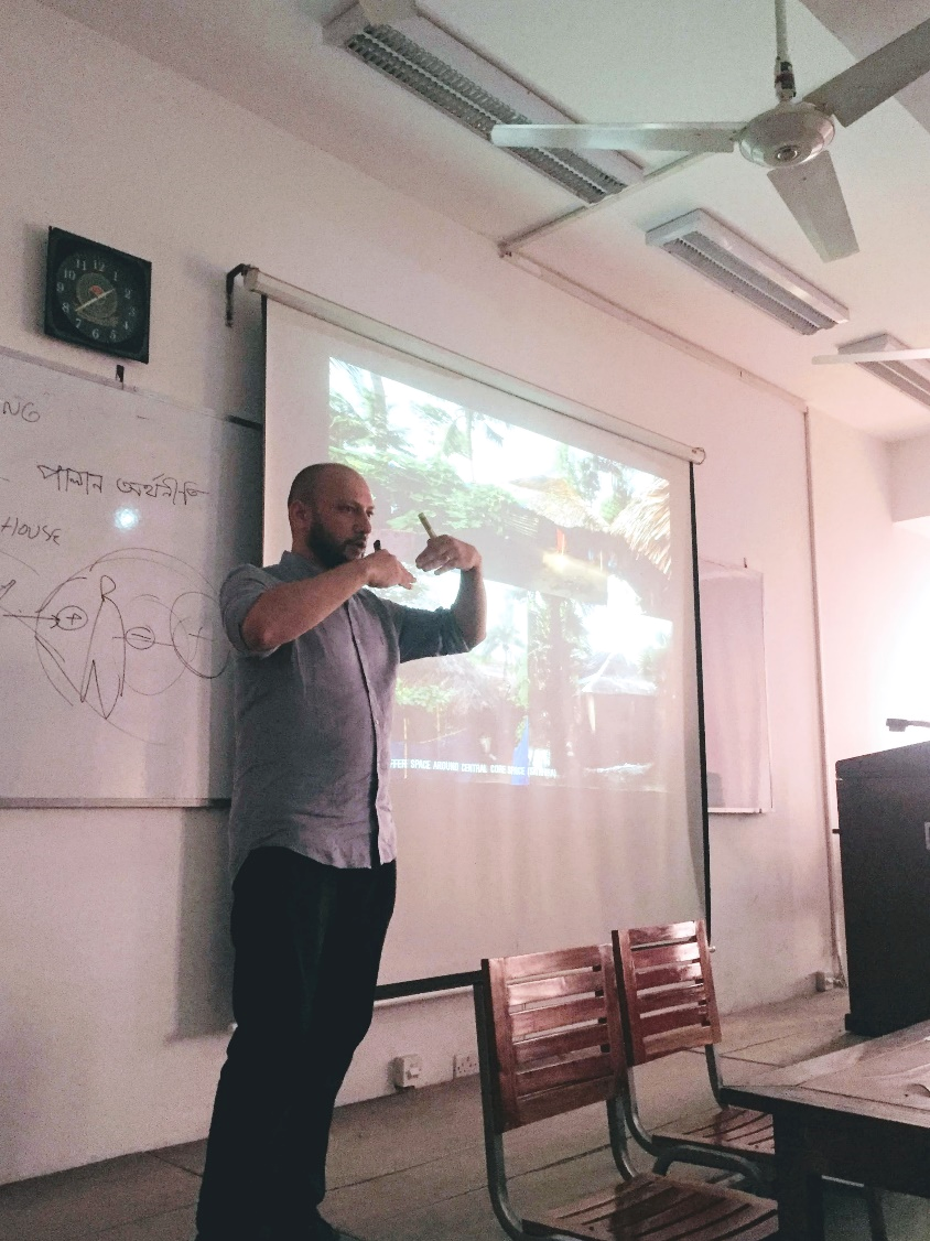 Lecture series: “Organic Materials for Grassroot Construction in Rural Bangladesh: Cases and Prospects” by Ar. Fuad Abdul Quaium, Ghorami Jon (18-Jul-2019))