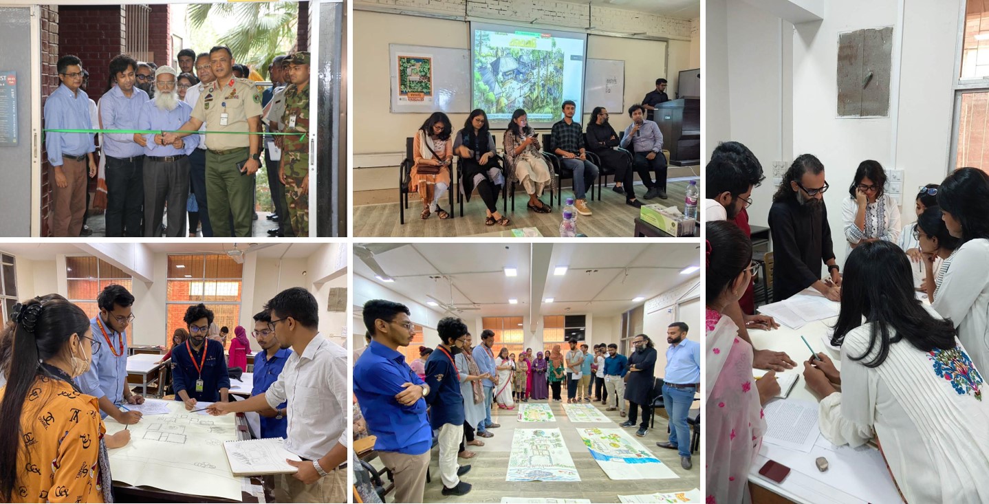 Workshop and Exhibition on ‘Bosotbari’ by Bosotbari-CONTEXT team was held on May 18th, 2023