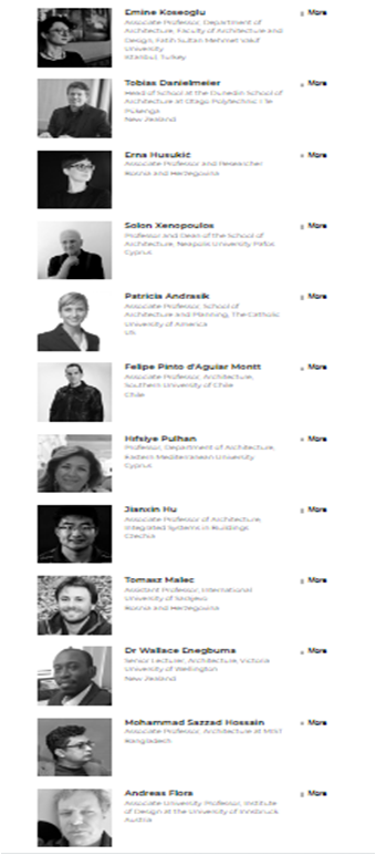 Associate Prof. Md Sazzad Hossain of the Architecture Department at MIST has been a member of the international jury panel