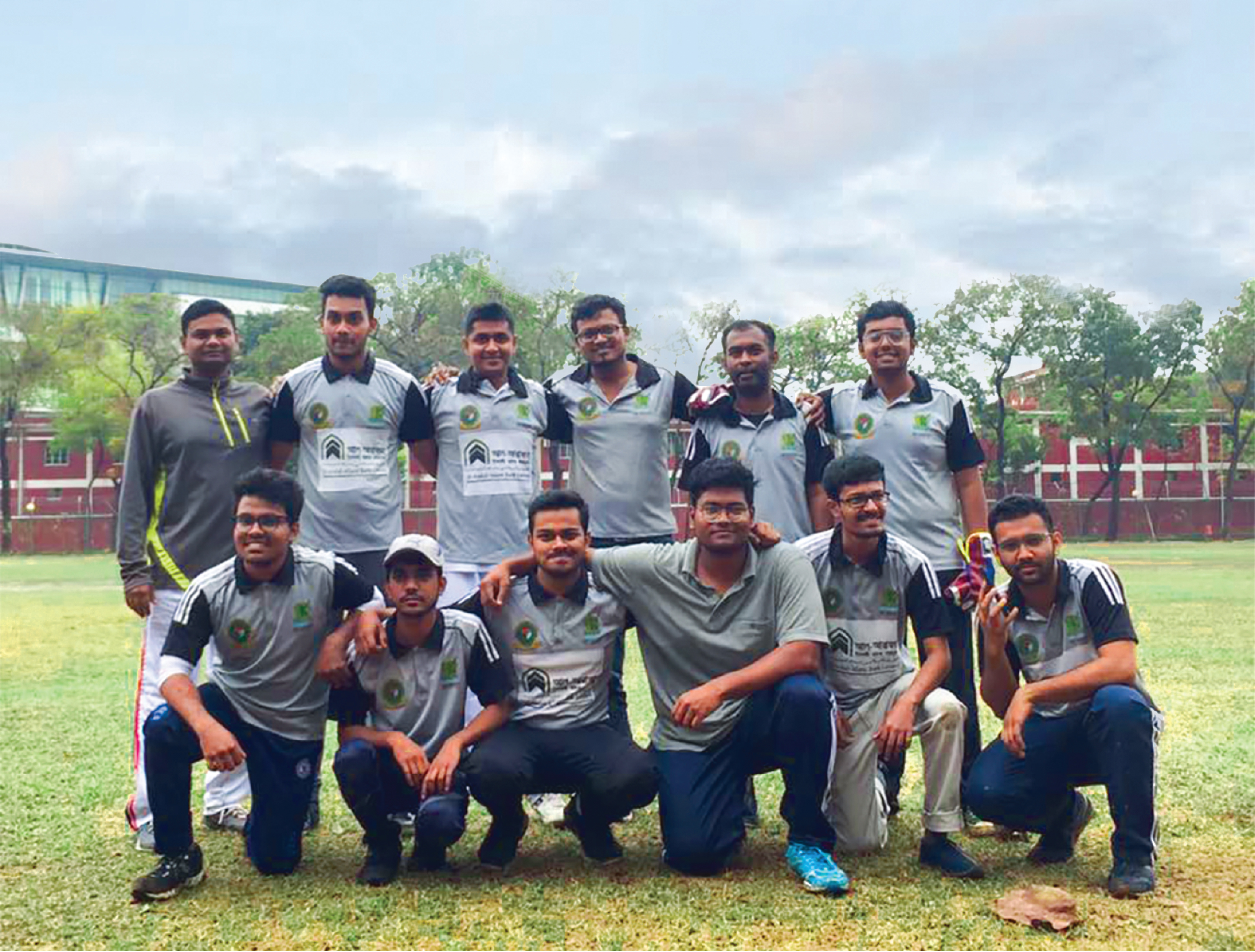 Students of Architecture Department participated for the first time in the ‘Inter Dept. Cricket Competition’ .