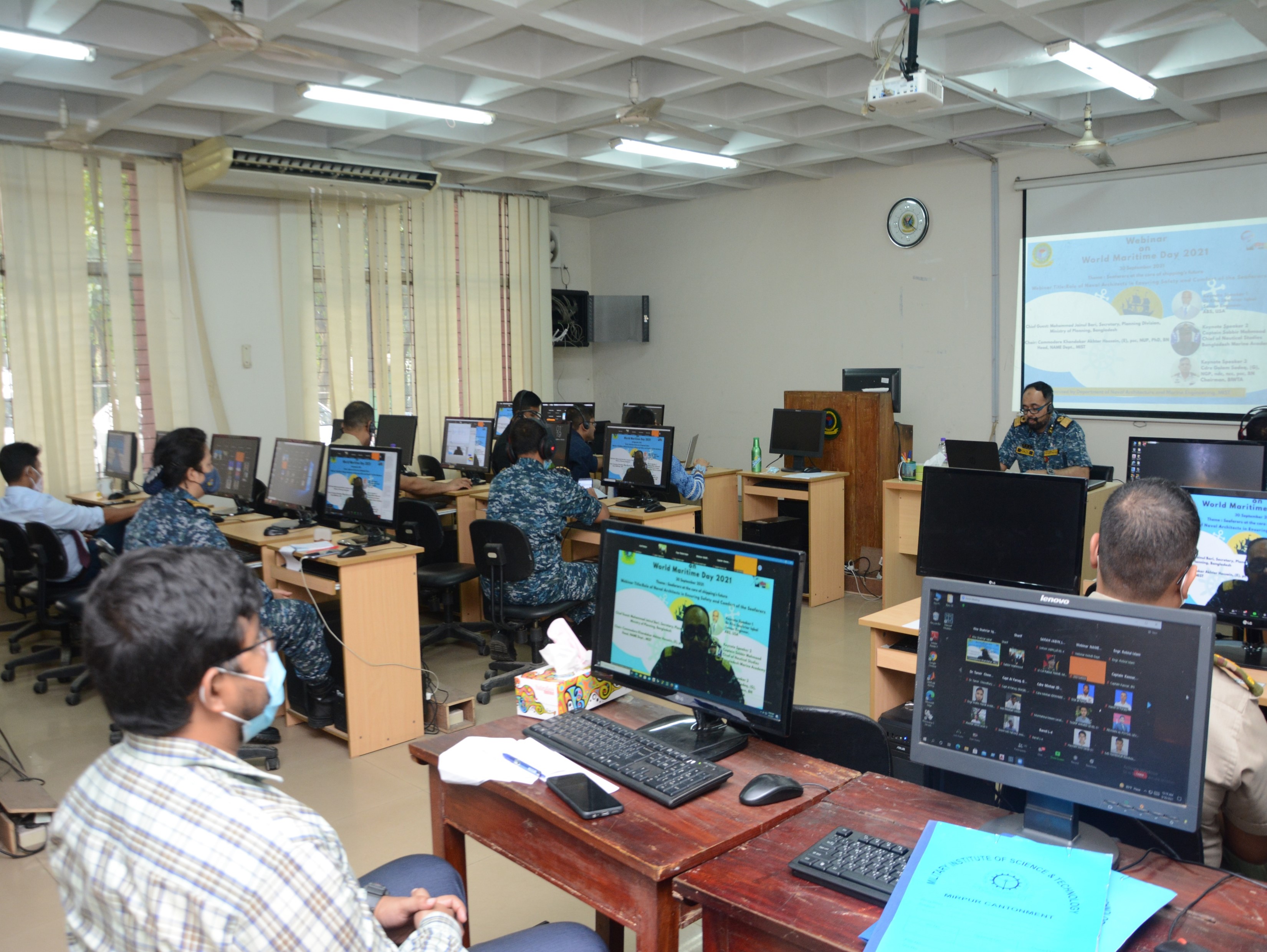 Webinar on “Role of Naval Architects in Ensuring Safety and Comfort of the Seafarers” Held at NAME, MIST